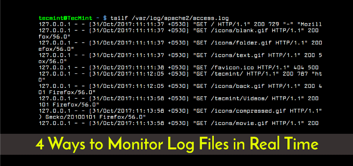 Monitor Linux Log Files in Real Time