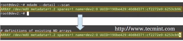 Monitor RAID Array