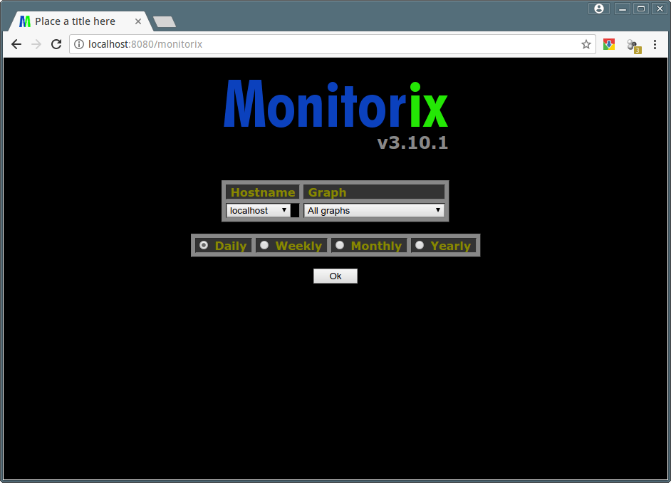 Monitorix Homepage