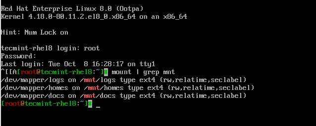 Mounting encrypted volumes during boot