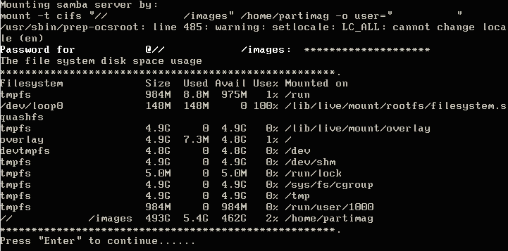 Mounting Samba Network Share