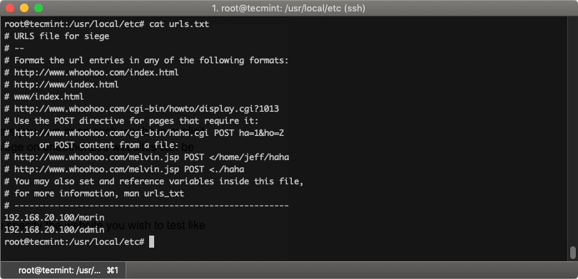 Multiple Web server Load Testing