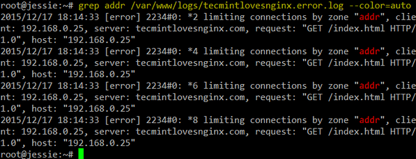 Nginx Log Monitoring