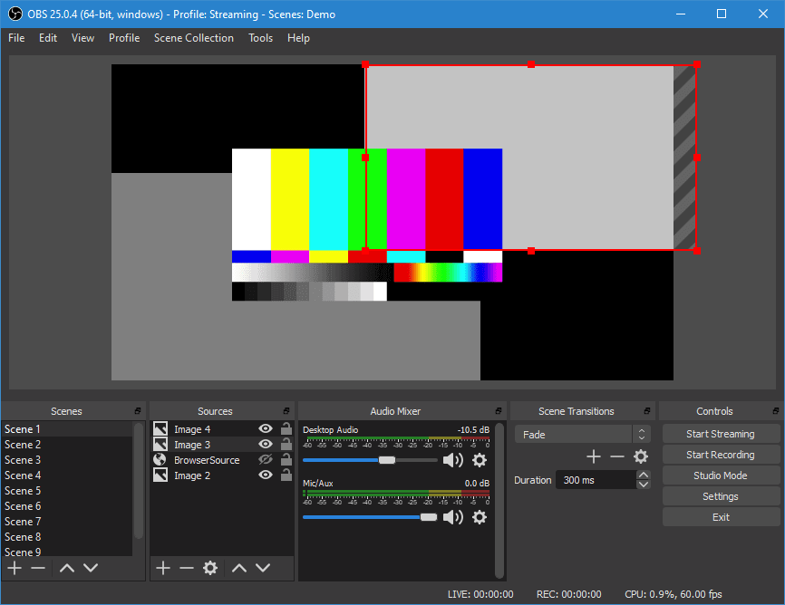 OBS Studio Video Recording Tool