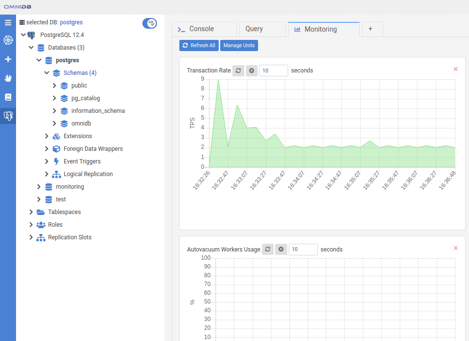 OmniDB - Web Database Management Tool