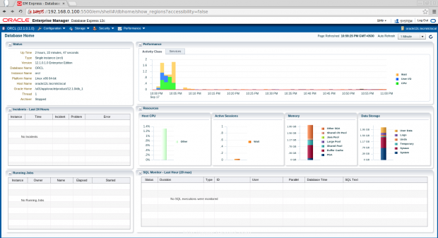 Oracle Database Home