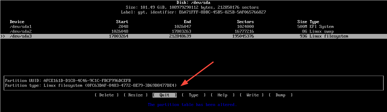 Quit Disk Management Console