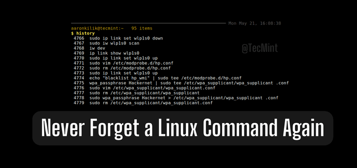 Remember Linux Commands