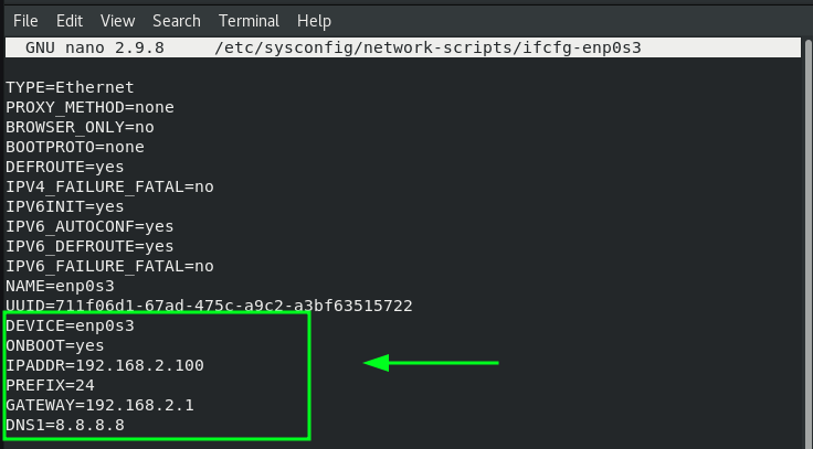 RHEL Network Configuration