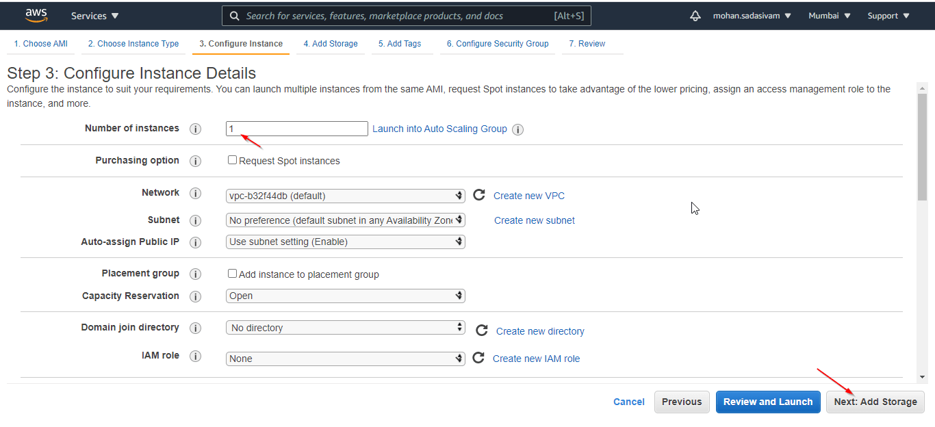 Set Number of Instances