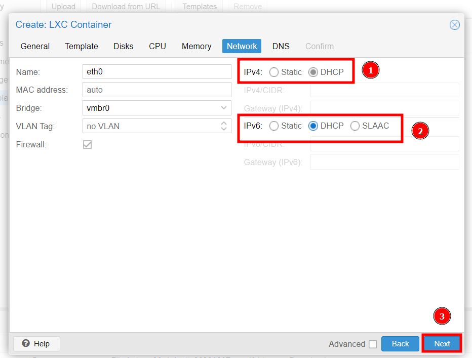 Set Network for Container Image