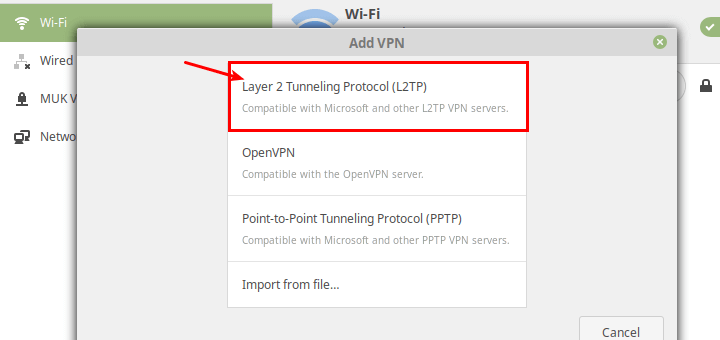 Setup an L2TP/IPsec VPN Client on Linux