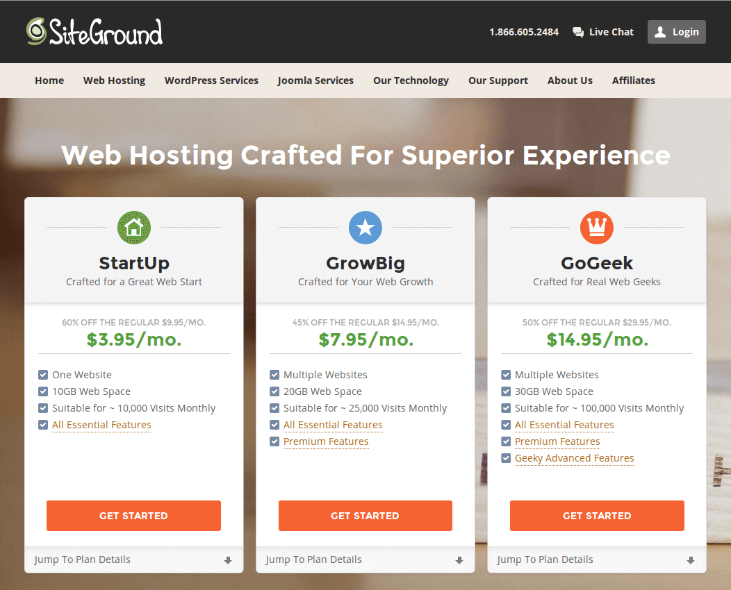 SiteGround Hosting for Linux