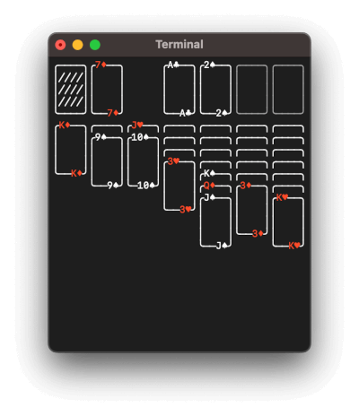 Solitaire Linux Game 