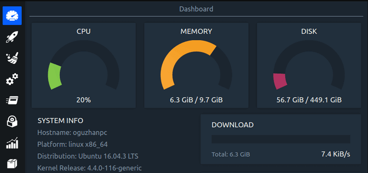 Stacer – Linux System Monitoring Tool