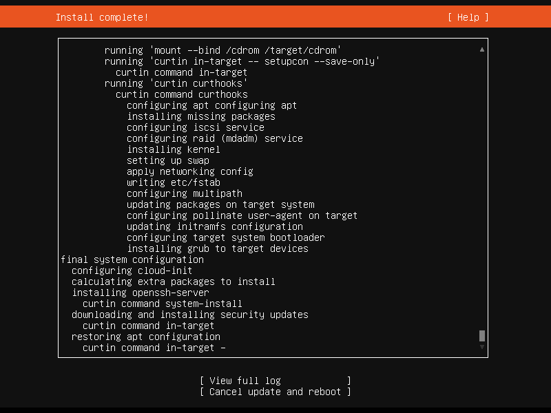 Ubuntu Server Installation