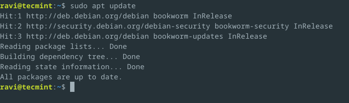 Update Debian Packages