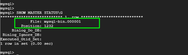 Verify MySQL Status