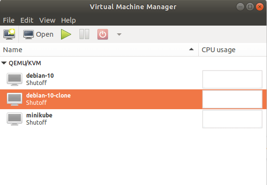 Virtual Machine Clone