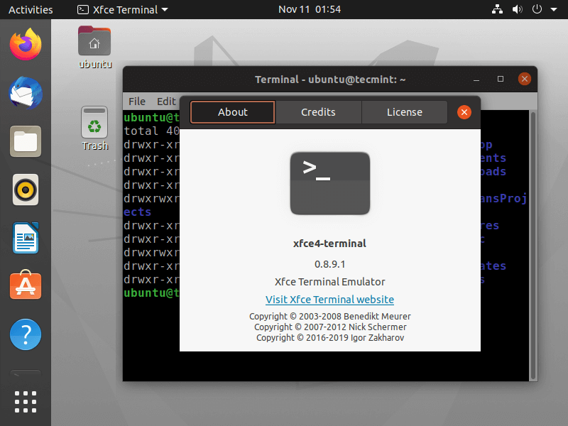 Xfce Terminal for Linux