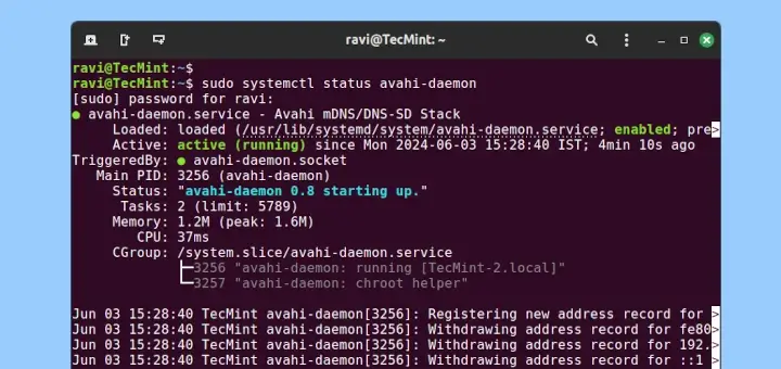 Disable Avahi-Daemon in Linux