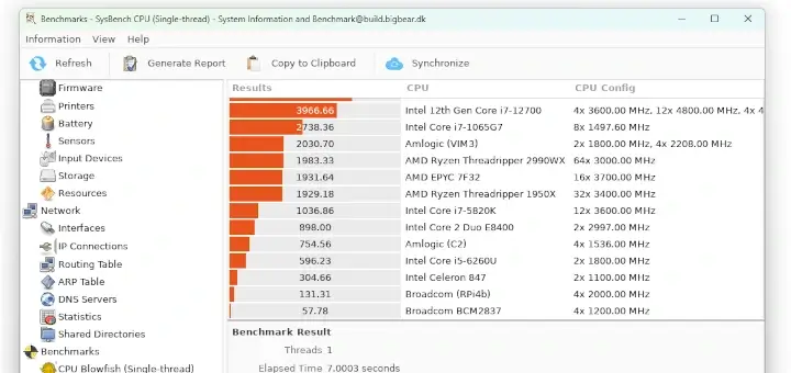 Hardinfo2 - Check Linux Hardware Information