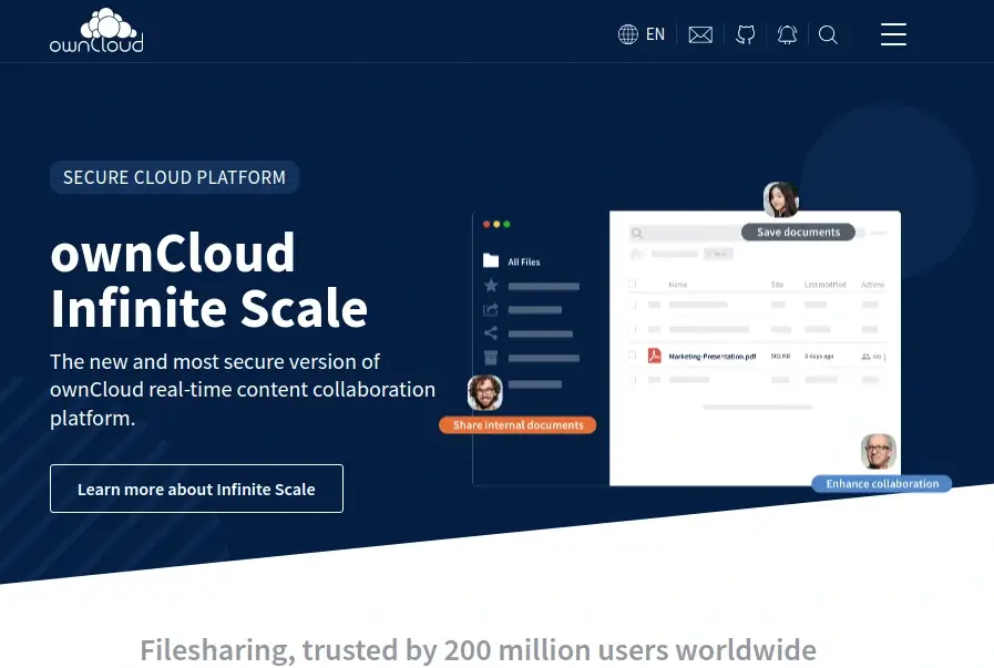 ownCloud - Content Collaboration Platform