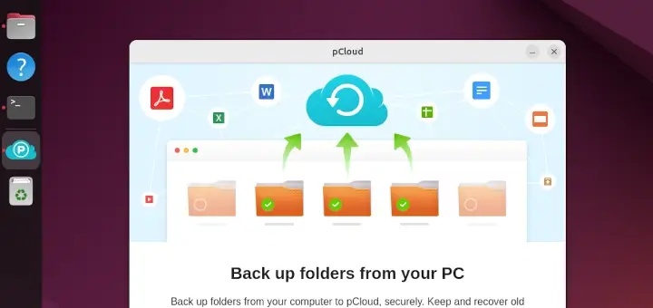 pCloud - Secure Cloud Storage for Linux